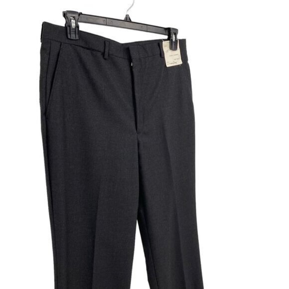 Hickey Freeman Vintage Mens Wool Dress Pants Size 36 Gray Union Canterbury NWT - Picture 4 of 7